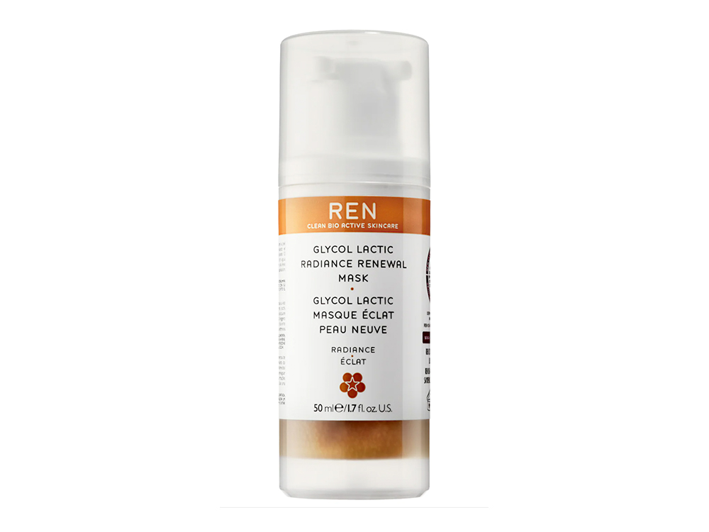 Ren Skincare Glycol Lactic Radiance Renewal Mask for an article on how to get rid of milia. 