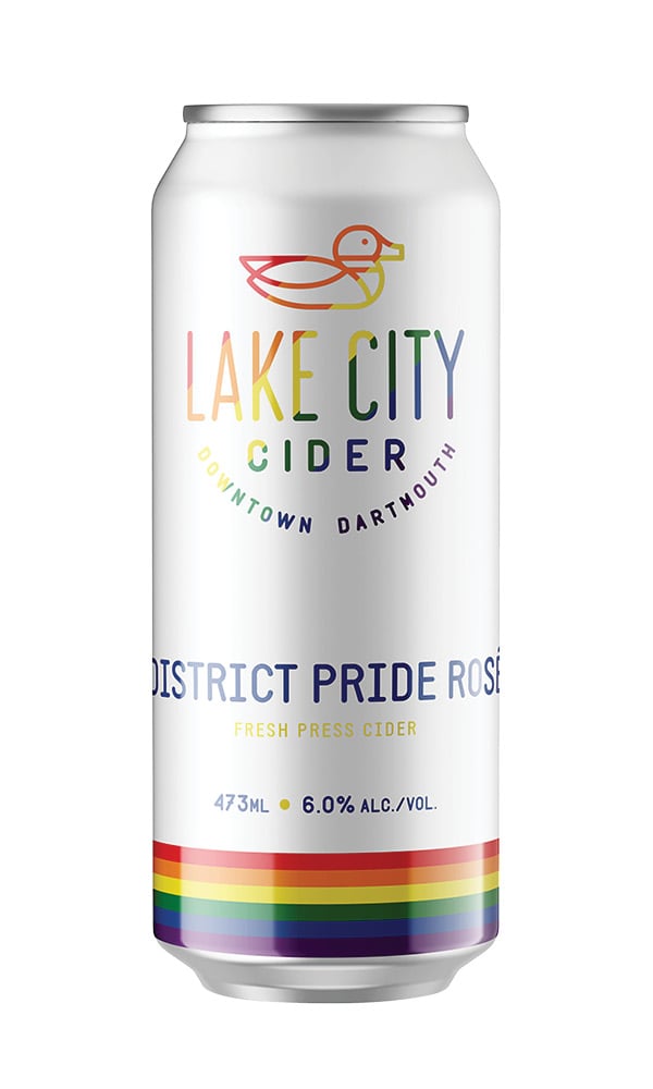 A can of Lake City Pride cider.