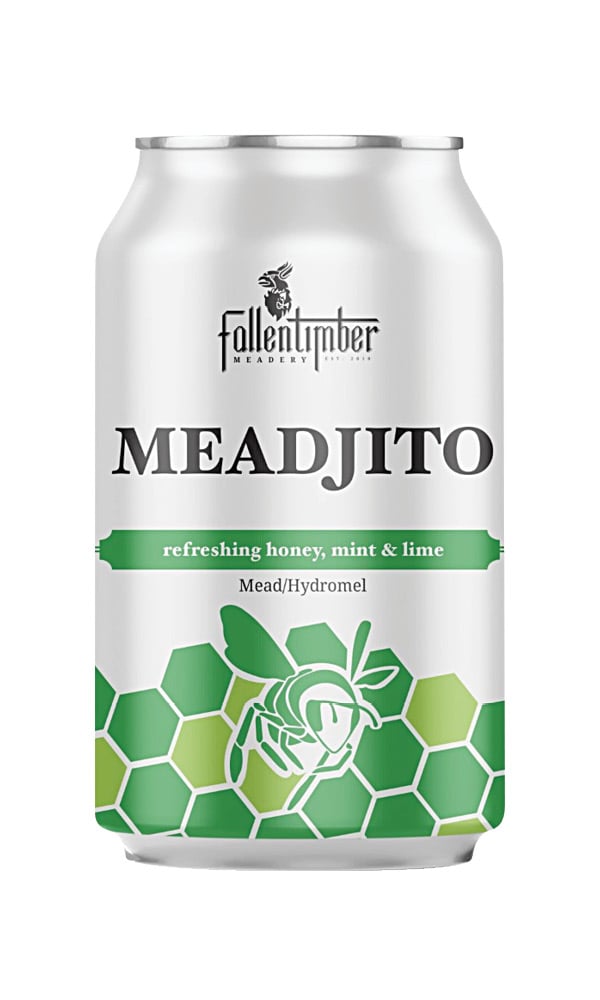 A can of Meadjito. 