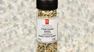 Photo of the everything bagel seasoning container