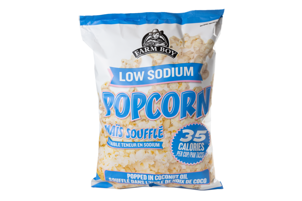 Photo of white popcorn bag