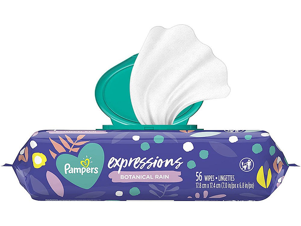 Pampers Expressions Cleansing Wipes, $3.97