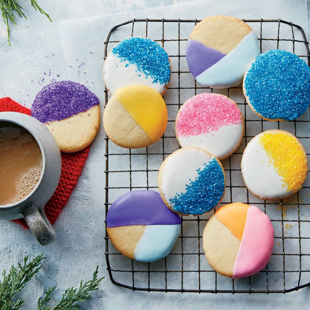 No-Roll Sugar Cookies With Royal Icing
