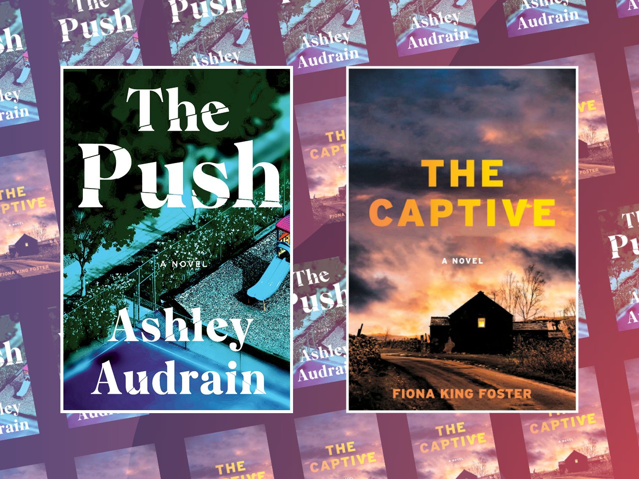The covers of the books The Push and The Captive
