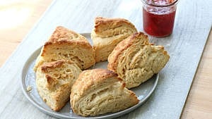 Plant-based Butter Flaky Biscuits