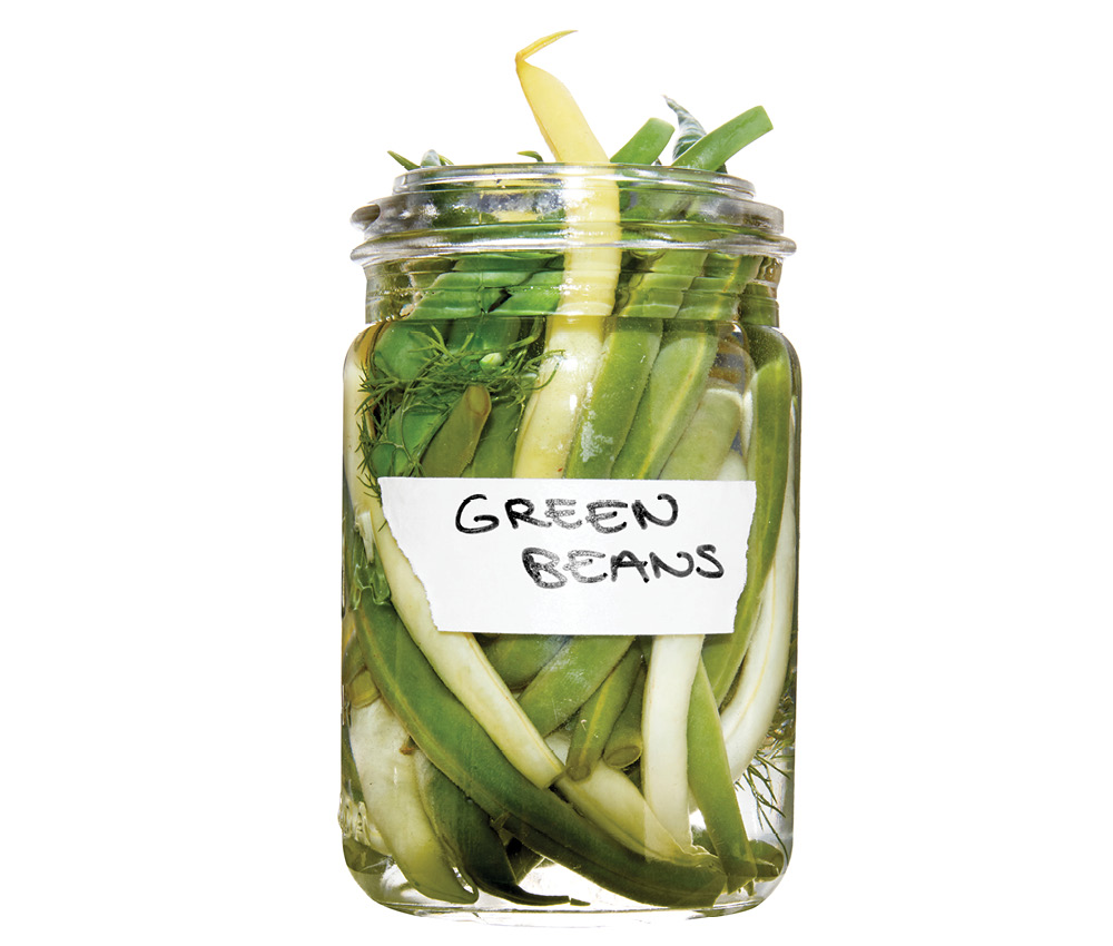 Quick Pickled Green Beans
