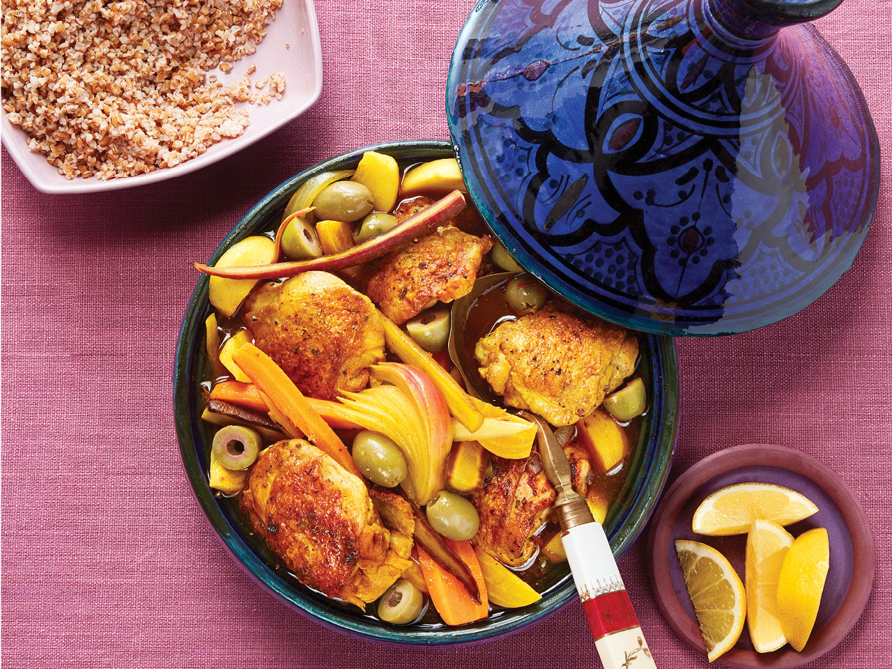 Chicken And Root Vegetable Tagine