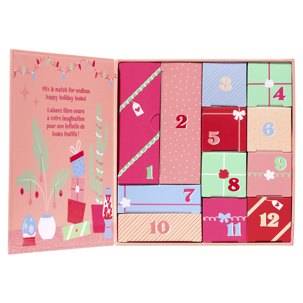 a pink Benefits brand advent calendar