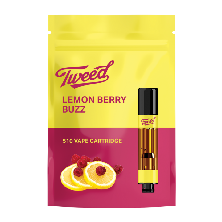 Tweed Lemon Berry Buzz 510 Thread Cartridge 1G